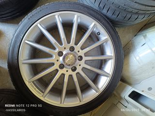 ΖΑΝΤΕΣ ΓΝΗΣΙΕΣ MERCEDES AMG  7.5X18   5X112  ET 52-thumb-2