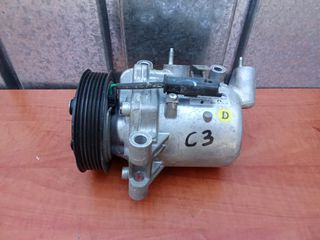 Κομπρεσέρ Aircondition Κλιματισμού A/C CITROEN C3-(2022) ΜΕ ΚΩΔΙΚΟ -9810349980-01-9808860080-02-JSR11T603078