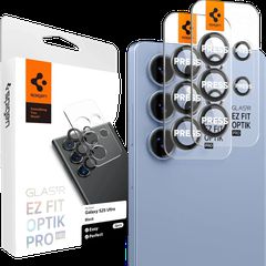 Spigen Προστασία Κάμερας Tempered Glass Μαύρο για το Samsung Galaxy S25 Ultra 2τεμ.