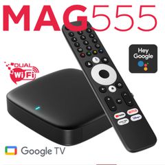 TV Box MAG555 4K UHD με WiFi USB 2.0 2GB RAM και 16GB αποθηκευτικό χώρο με λειτουργικό Android 12.0