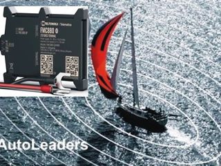 Αδιάβροχη Συσκευή εντοπισμού Gps Tracker Teltonika σύνδεση απευθείας στην μπαταρία με bluetooth ειδική για σκάφη FMC 880 4G