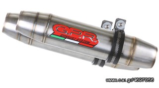 ΕΞΑΤΜΙΣΕΙΣ ΔΙΠΛΑ ΤΕΛΙΚΑ GPR DEEPTONE INOX DUCATI  MONSTER S2R 2006-2007