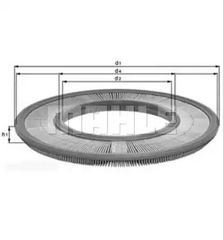 ΦΙΛΤΡΟ ΑΕΡΟΣ MERCEDES 190 W201 (MAHLE-KNECHT)