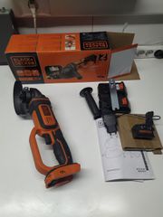 ΓΩΝΙΑΚΟΣ ΤΡΟΧΟΣ ΜΠΑΤΑΡΙΑΣ BLACK AND DECKER 125mm