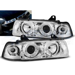 ΦΑΝΑΡΙΑ Angel eyes ΧΡΩΜΙ ταιριάζει σε BMW E36 12.90-08.99 C/C