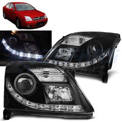 Φανάρια εμπρός OPEL VECTRA C 04.02-08.05 ΜΑΎΡΟ ΦΩΣ ΗΜΈΡΑΣ