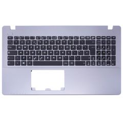 Πληκτρολόγιο - Laptop Keyboard Palmrest για Asus X550 X550C X550C-XO113H X550CA X550CA-CJ677H 0KNB0-612SIT00 90NB00T1-R31US0 90NB00T1-R31UK0 13NB00T1AP1202 MP-11N63US-5281W UK Silver ( Κωδ 40055UKPALM