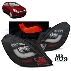 ΠΊΣΩ ΦΏΤΑ OPEL CORSA D 3D 04.06-14 ΜΑΎΡΟ LED BAR