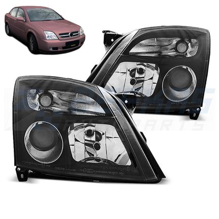 Φανάρια εμπρός OPEL VECTRA C 04.02-08.05 ΜΑΎΡΟ