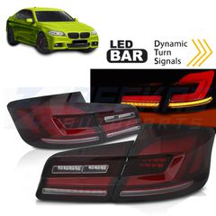 LED BAR SEQ ΦΩΤΑ ΠΙΣΩ RED SMOKE ταιριάζει σε BMW F10 10-16