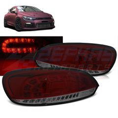 ΦΩΤΑ ΠΙΣΩ LED κόκκινο φυμέ ταιριάζει σε VW SCIROCCO III 08-04.14