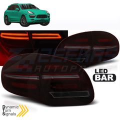 LED BAR ΦΩΤΑ ΠΙΣΩ ΦΩΤΕΙΩΝ κόκκινο φυμέ SEQ ταιριάζει σε PORSCHE CAYENNE 10-15