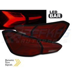 ΦΩΤΑ ΠΙΣΩ LED RED SMOKE SEQ ταιριάζει σε FORD FOCUS 4 18-21 HATCHBACK