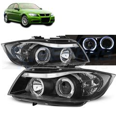 ΦΑΝΑΡΙΑ ANGEL EYES ΜΑΥΡΑ ταιριάζει σε BMW E90/E91 03.05-12