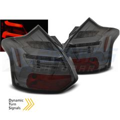ΠΊΣΩ ΦΏΤΑ FORD FOCUS 3 11-10.14 HATCHBACK SMOKE LED BAR SEQ IND.