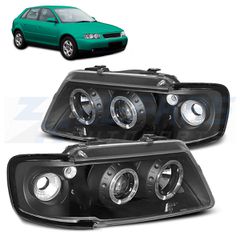 ΦΑΝΑΡΙΑ ANGEL EYES ΜΑΥΡΑ ταιριάζει σε AUDI A3 8L 08.96-08.00