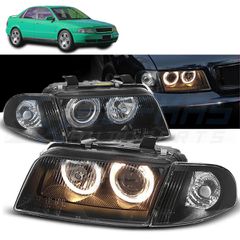 ΦΑΝΑΡΙΑ ANGEL EYES ΜΑΥΡΑ ταιριάζει AUDI A4 11.94-12.98