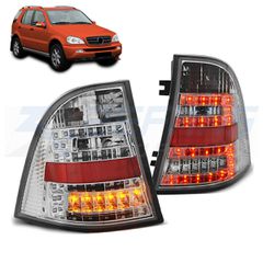 LED ΦΩΤΑ ΠΙΣΩ ΧΡΩΜΙΟΥ ταιριάζει σε MERCEDES W163 ML M-KLASA 03.98-05