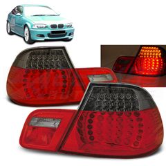 ΦΩΤΑ ΠΙΣΩ LED κόκκινο φυμέ ταιριάζει σε BMW E46 04.99-03.03 COUPE