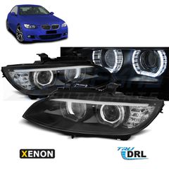 XENON ΦΑΝΑΡΙΑ Angel eyes LED ΜΑΥΡΟ ταιριάζει σε BMW E92/E93 06-10