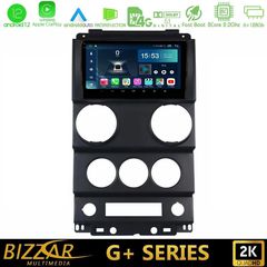 Bizzar G+ Series Jeep Wrangler 2008-2010 8core Android12 6+128GB Navigation Multimedia Tablet 9"