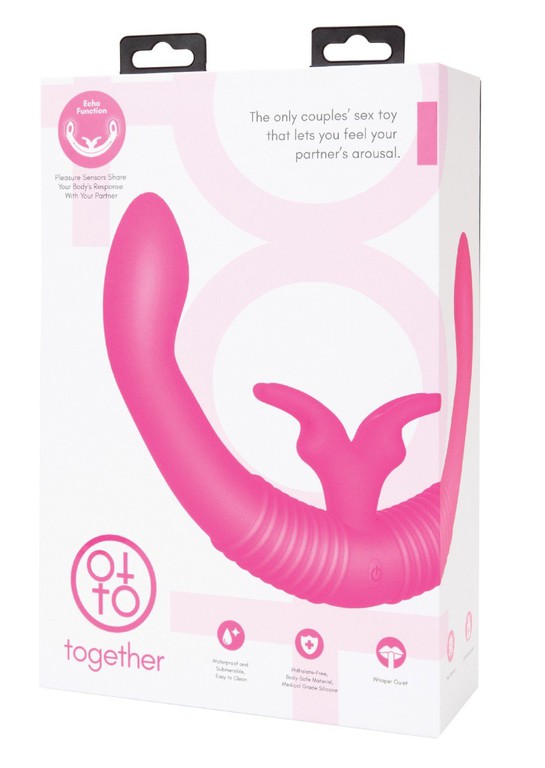 Together Couples Vibrator Pink