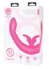 Together Couples Vibrator Pink