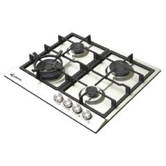 Klugmann 604.5XD,  Εστία Κουζινας Αερίου INOX  , 4  Εστίες , 58,5Χ50Χ3 cm ITALY