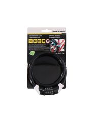 Dunlop spiral bike lock with code 1042800