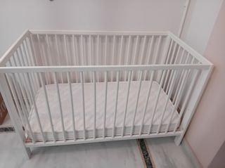 Κούνια και στρώμα Dunlopillo
