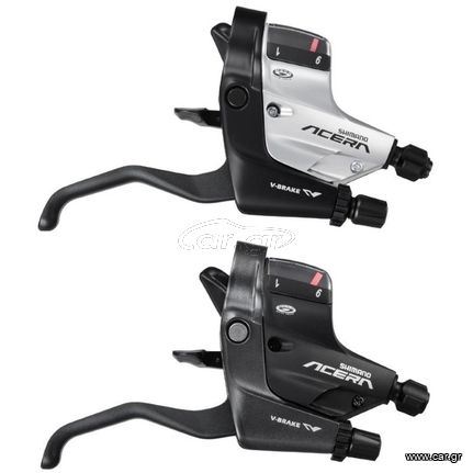 ΛΕΒΙΕΔΟΜΑΝΕΤΕΣ SHIMANO MTB ST-M390 S (L+R) RAPIDFIRE PLUS 3Χ9SP