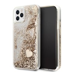 Guess “4G Logo Collection” Θηκη Προστασιας – iPhone 11 Pro (Clear/Glitter Gold)