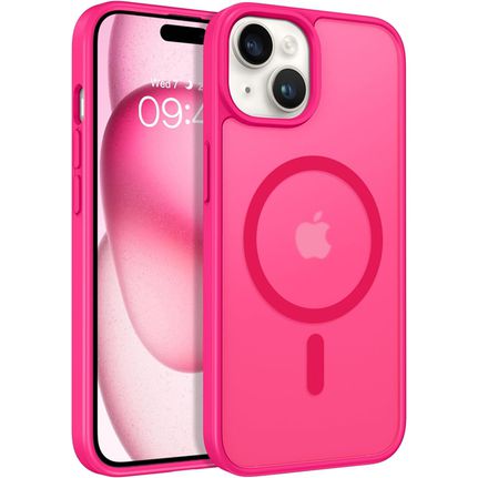 Θήκη Orso MagCase Focus Frosted Hot Pink iPhone 13/14