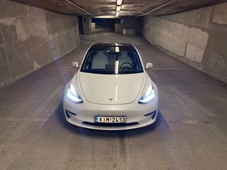 Tesla Model 3 2021 PERFORMANCE ΛΕΥΚΟ ΕΣΩΤΕΡΙΚΟ