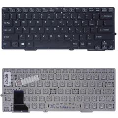 Πληκτρολόγιο - Laptop Keyboard για Sony Vaio SVS13 Series SVS13112EGB SVS13112EHW SVS13112ENB 14901432USX 149014811US 149061411US 55012FW02U2-035-G US No Frame Βlack ( Κωδ.40409US )