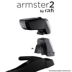 SMART FORFOUR 2014+ ΟΛΟΚΛΗΡΩΜΕΝΟΣ ΤΕΜΠΕΛΗΣ ARMSTER 2 ΜΕ ΑΠΟΣΠΩΜΕΝΗ ΤΣΕΠΗ ΑΠΟ ΠΛΑΣΤΙΚΟ ΚΑΙ ΔΕΡΜΑΤΙΝΗ ΣΕ ΜΑΥΡΟ ΧΡΩΜΑ ΜΕ ΑΝΤΑΠΤΟΡΑ