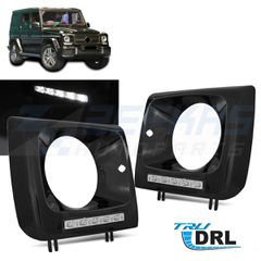 ΦΑΝΑΡΙΑ ΠΡΟΒΟΛΉΣ DRL ΜΑΥΡΟ ταιριάζει σε MERCEDES W461,W463 01-12