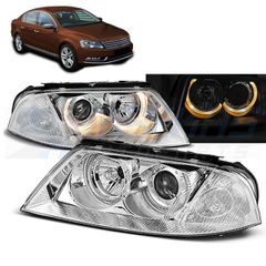 ΦΑΝΑΡΙΑ Angel eyes ΧΡΩΜΙ ταιριάζει σε VW PASSAT 3BG B5 FL 09.00-03.05