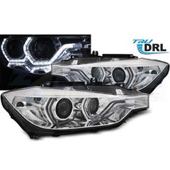 ΦΑΝΑΡΙΑ ANGEL EYES LED DRL CHROME ταιριάζει σε BMW F30/F31 LCI 15-18