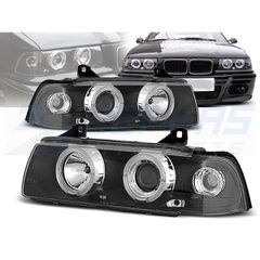 ΦΑΝΑΡΙΑ ANGEL EYES ΜΑΥΡΑ ταιριάζει σε BMW E36 12.90-08.99 S/C/T