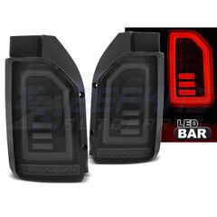 LED BAR ΦΩΤΑ ΠΙΣΩ ΦΩΤΕΙΩΝ SMOKE ΜΑΥΡΟ ΛΕΥΚΟ ταιριάζει VW T6 15-19