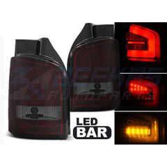 LED BAR ΦΩΤΑ ΠΙΣΩ ΦΩΤΕΙΩΝ κόκκινο φυμέ ταιριάζει VW T5 04.03-09