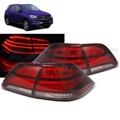 ΦΩΤΑ ΠΙΣΩ LED ΚΟΚΚΙΝΑ ΛΕΥΚΑ ταιριάζει σε MERCEDES M-KLASA W166 11-15