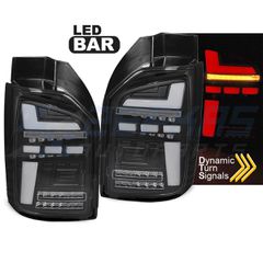 LED BAR ΦΩΤΙΑ ΠΙΣΩ ΜΑΥΡΑ SEQ ταιριάζει VW T6, T6.1 15-21 OEM LED