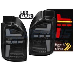 LED BAR ΦΩΤΑ ΠΙΣΩ ΦΩΤΕΙΩΝ μαύρα φυμέ SEQ ταιριάζει VW T6, T6.1 15-21 OEM LED