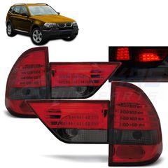 ΦΩΤΑ ΠΙΣΩ LED κόκκινο φυμέ ταιριάζει σε BMW X3 E83 01.04-06