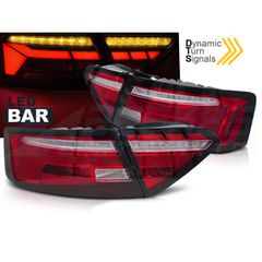 LED BAR ΦΩΤΑ ΠΙΣΩ ΚΟΚΚΙΝΑ ΛΕΥΚΑ SEQ ταιριάζει AUDI A5 11-16
