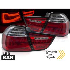 LED BAR ΦΩΤΑ ΠΙΣΩ ΛΕΥΚΩΝ ΚΟΚΚΙΝΟ ΛΕΥΚΟ SEQ ταιριάζει σε BMW E90 09-11