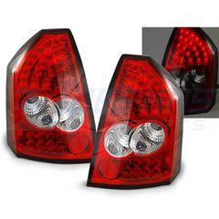 ΠΊΣΩ ΦΏΤΑ CHRYSLER 300C 05-08 ΚΌΚΚΙΝΟ ΛΕΥΚΌ LED