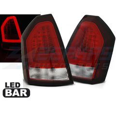 ΠΊΣΩ ΦΏΤΑ CHRYSLER 300C 05-08 ΚΌΚΚΙΝΟ ΛΕΥΚΌ LED BAR